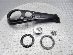 61693-08cgr Harley-davidson 2008 Fxd Fuel Gas Tank Cap Cover Meter Console Fairing Panel
