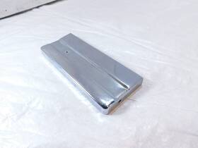 66376-97 Harley-davidson Sportster 883 And 1200 Hugger Custom Chrome Battery Cover Tray
