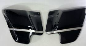66609-03bdt Harley-davidson 2003 Touring Street Glide Road 100th Anniversary Side Covers Set