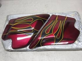 66670-05bwj Harley-davidson 66619-05bwj Ft05 Cvo Touring Models Sidecovers New #3916