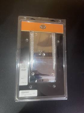 71283-01 Harley-davidson Softail Chrome Dash Panel Cover Extension 71283-01 Harley-davidson Softail Chrome Dash Panel Cover Extension