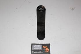 71495-04 Harley-davidson Cvo Electra Glide Tank Console Bezel Insert Black Bent Used