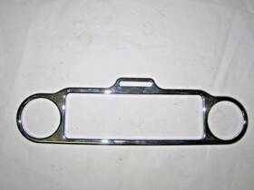 74612-06 Harley-davidson Chrome Radio Trim Faceplate Electra Glide