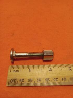 7549a Harley-davidson Oem Speedo Cluster Gauge Instrument Gas Tank Trim Acorn Nut Bolt