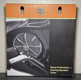 76000623 Harley-davidson New Speaker Trim Front Burst Touring 2014 Later Glides
