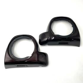 76000801ejd Harley-davidson Oem Black Forest Metallic Lower Fairing Speaker Enclosure 2019 Cvo Flhxse