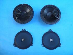 76000877 Harley-davidson Oem Touring Cvo Electra Glide Boom Audio Front Fairing Speakers 2014-2024
