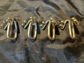 90200519 Harley-davidson Touring Hard Saddlebag Latch Striker Hook Left Right Set
