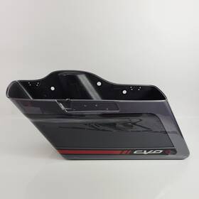90201132emg Harley-davidson Oem Left Saddlebag Bottom 2020 Flhtske Cvo Ultra Smoky Gray Storm Cloud