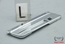 90603-93 Harley-davidson 2005 Electra Glide Left Saddlebag Hinge Faceplate Cover Chrome