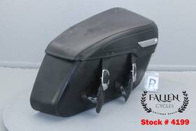 91138-98 Harley-davidson 2006 Road King Right Saddlebag Assembly Basket Weave #4199