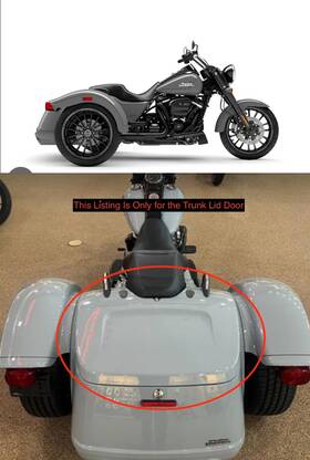 P83000062ewz Harley-davidson 46889 Oem Genuine 2015-2024 Freewheeler/rg3 Trunk Lid Door Trike