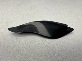 Pa66-icf-14 Harley-davidson 14-23 Touring Mid Frame Heat Wind Deflector Panel Trim Left Black