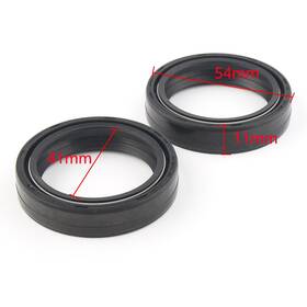 1ln-23145-00 Hkseller-au 323456497621 Rubber Front Fork Damper Oil Seal For Honda Cbr 600 Rr 05-10 Black