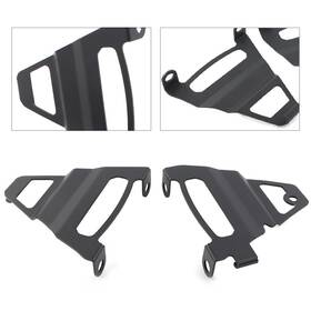 Hkseller-au 420014833379 Black Front Caliper Cover For Bmw R1250gs Lc /adv 19-2022 R1200gs / Adv 14-18