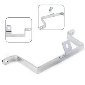 Hkseller-au 550756870070 Chrome Rear Saddlebag-to-fender Support Bracket For Harley Touring Flh Flt 84-08
