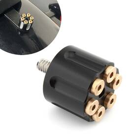 Hkseller-au 550756877796 1 Pcs Rear Seat Bolt Fender Screw Nut 6mm For Harley Softail Dyna Street Glide