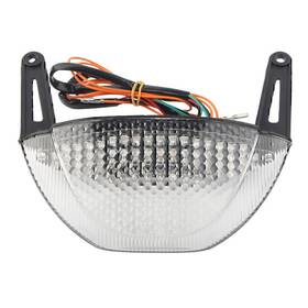 Hkseller-au 612073506015 Led Taillight Smoke Integrated Turn Signal For Honda Cbr600rr 2007-2012 08 White