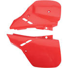 Cr500r-cr125r-cr250r Ho02611-061 Ufo Plastics Side Panels Blood Red Honda