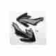 Ho03643-001 Ufo Plastics Radiator Cover Black For Honda Crf 50f 04-09 115527