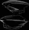 Ho03656-001 Ufo Plastics Side Panels Black