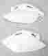 Ho03658-041 Ufo Plastics Side Panels White