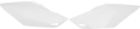 Ho04669-041 Ufo Plastics Plastic Side Panels For Single Exhaust Conversion White