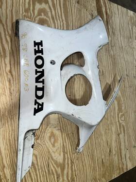 121235-55433 Honda 1995-1998 Cbr600 F3 Left Side Fairing Oem