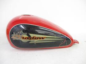 17520-mz8-e60zb Honda 97 98 Vlx 600 Cd Shadow Deluxe Red Black Gas Fuel Tank 1997-1998