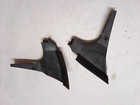 37108-kv0-008 Honda Interceptor Vtr250 Left And Right Meter Visors Fits 1988-1990