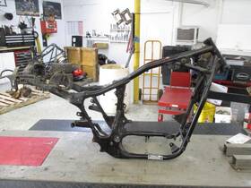50100-mz8-k00za Honda 98 Vlx 600 Cd Shadow Deluxe Frame Chassis C T 1998