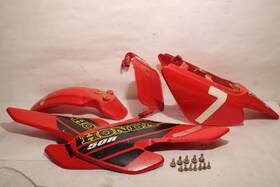 61100-gf8-740zb Honda 2001 Xr50r Oem Plastics Body Kit Fenders Fairings Cowls