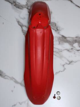 61100-kn4h-a600 Honda 2001-2003 Xr80r Dirt Bike Oem Front Fender - Red