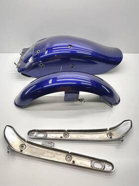 61100-mr1-000yk Honda #148 1999-2006 Shadow Vt600 Cd Vlk Deluxe Oem Front Rear Fender Cover Set
