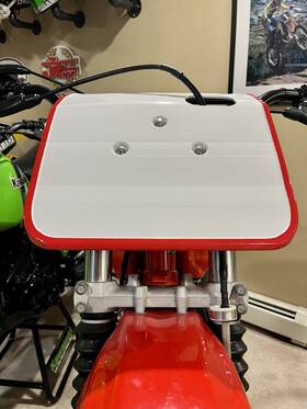 61136ka4670za Honda 1981 Cr250r Front Number Plate 3d Printed Replacement