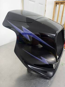 64200-mg5-670zb Honda 1983 Cb1100f Oem Front Fairing With Windshield