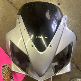 64100-mel-a30za Honda 64211-mel-d200 06-07 Cbr1000rr Oem Front Upper Nose Fairing Cowl Shroud