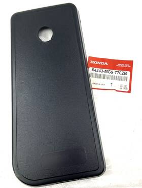 64243-mg9-770zb Honda Oem 1987 Gl1200a Right Pocket Cover Bluish Gray