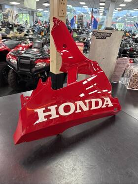 64300-mky-e10za Honda Oem 2024-2025 Cbr650r Cbr 650 R Left Under Cowl Fairing Grand Prix Red