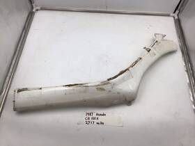 64305-kv7-670zb Honda Oem 1987 Elite Ch150 Right Side Skirt Pearl Seashell White