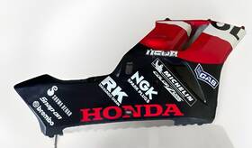 64400-mel-a00za Honda 04-05 Cbr1000rr Right Side Lower Fairing Cowl 64400-mel Repsol Cover