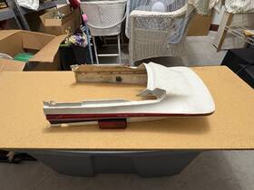 772a1-mf2-780za Honda Vf500f 1985 Interceptor 500 Rear Tail Cowl R124cu Oem White