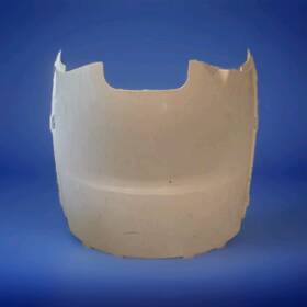80152-get-0000 Honda Metropolitan White Center Cover Front 2002-2009 Chf50