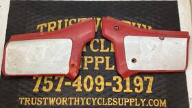 8350-kk0-0000 Honda Oem 1982 1983 Xr200r Xr250r Side Panels Covers Set Vintage Original Kk0