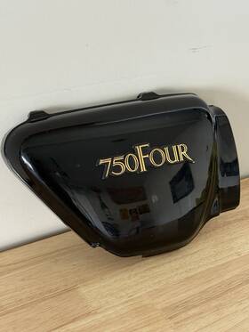 83600-405-000zd Honda 1977 - 78 Cb750 Four Oem Right Side Black Cover Panel Cowl Fairing