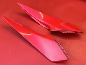 83600-mgp-d00zb Honda 2012 Cbr1000rr Oem Left Right Lower Side Gas Tank Seat Covers Red Genuine
