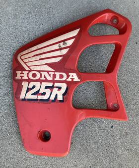 83610-ks6-010 Honda 1987-1991 Cr125r 125r Front Left Side Cover Fairing Oem