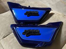 837a0-461-750zb Honda 1982 Cb900c Oem Right Left Set Side Cover Panel