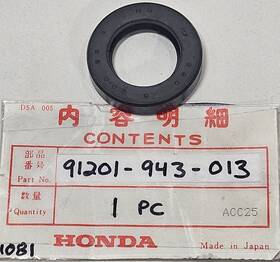 91201-943-013 Honda 1 Nos Genuine Atc 90 110 Crank 20.8x35x8 Oil Seal Atc90 Oem