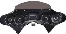 Hpkt-0014a Hoppe Industries 5566 Fairing With Stereo Receiver Black Chrome